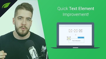 Text Element Update: 3 Elements Now Found in One Place
