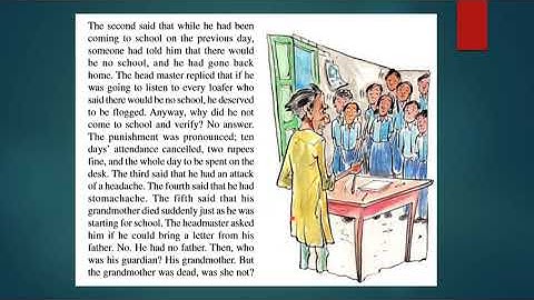 FLIGHT CLASS TENTH UNIT-4 READING A "SWAMI IS EXPELLED FROM SCHOOL" (PART-01)
