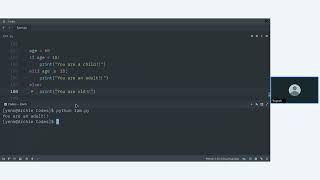 Python 1 PM Batch Conditional Statement Training : Session 5
