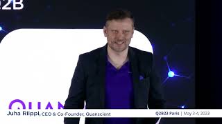 Q2B 2023 Paris | Quanscient: Quantum-Powered CFD Simulations | Juha Riippi