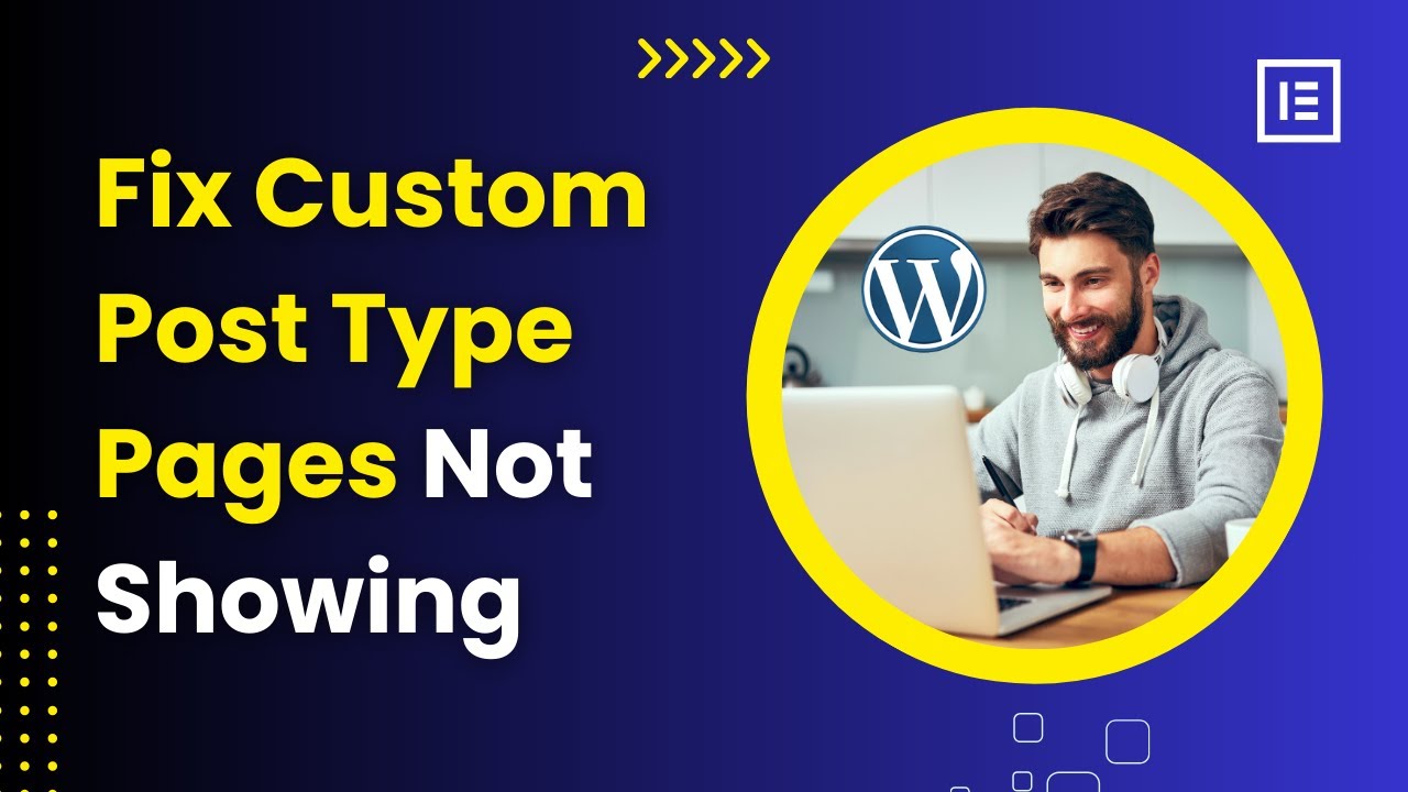 Custom Post Type Pages Not Working in WordPress - YouTube