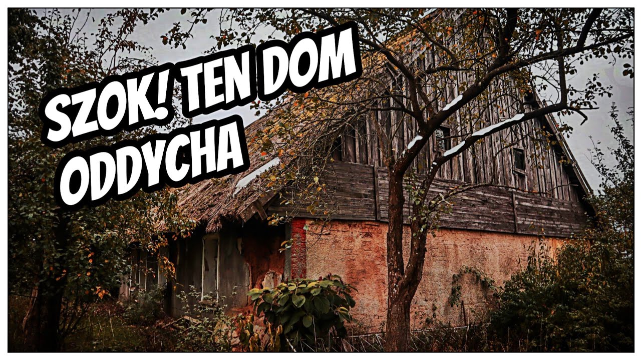 OPUSZCZONY SZOKUJĄCY DOM KTÓRY NAPRAWDĘ ODDYCHA! #urbex #explore #urbandecay 