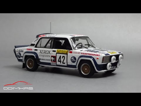 Lada-2105 VFTS №42 S.Brundza-V.Neyman Rally 1000 Lakes 1984 | IXO Models | Масштабные модели 1:43