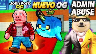CONSEGUÍ el MEJOR DIGI NARWHAL en el ADMIN ABUSE de JOHN ...