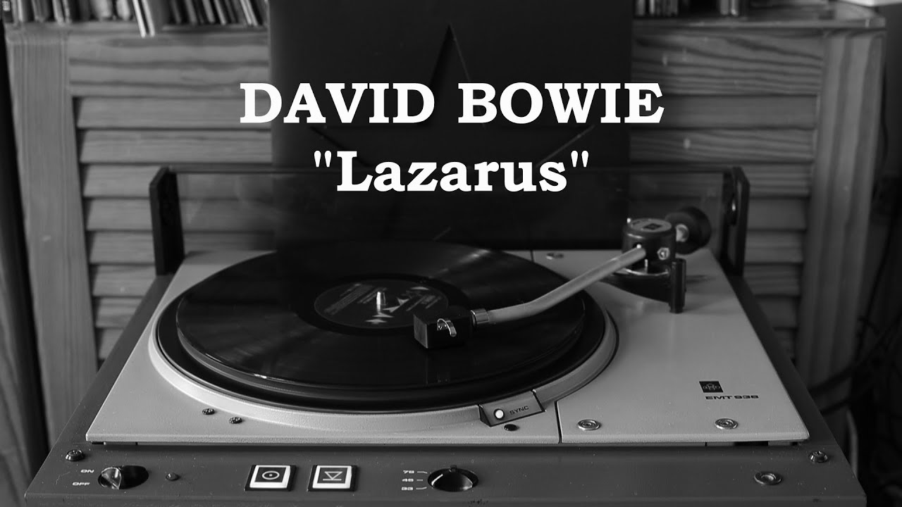 DAVID BOWIE - Lazarus - Vinyl + Lyrics