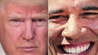 Donald trump destroys the buildings/grounded