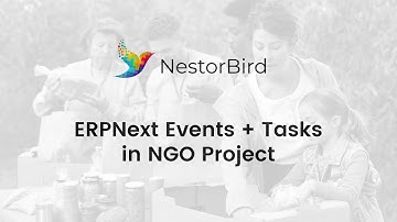 ERPNext Events + Tasks in NGO Project | Smarter Event & Task Management for NGOs