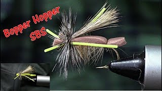 Bopper Hopper fly tying tutorial easy hopper pattern