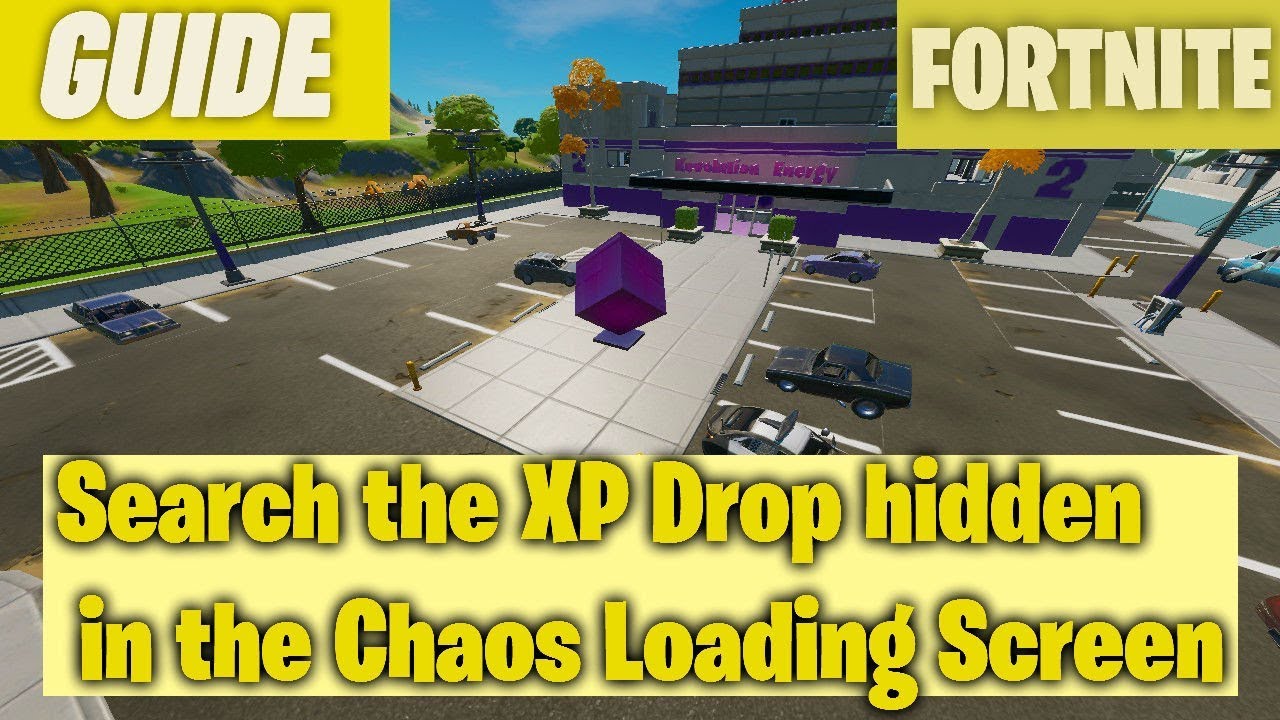 Search the XP Drop hidden in the Chaos Rising Loading Screen | Fortnite week 9  CHAOS RISING MISSION