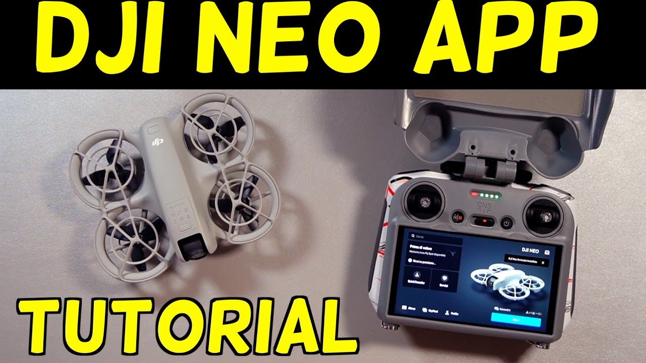 DJI NEO TUTORIAL COMPLETO della DJI FLY APP e consigli sulle ...