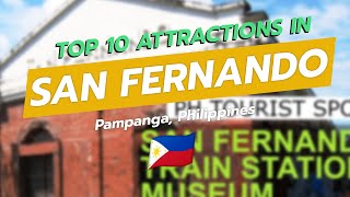 🌆 Top 10 Must-Visit Attractions in San Fernando, Pampanga! 🇵🇭