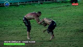 Hakemler Kararını Verdi... Hüseyin Gümüşalan - Serdar Yıldırım, 11. Manavgat Yağlı Güreşleri