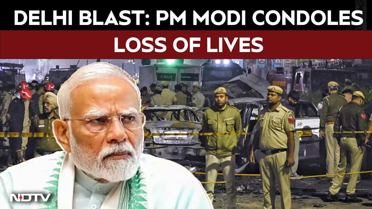 PM Modi On Delhi Blast: "Condolences To Those Who Have Lost Their Loved Ones"