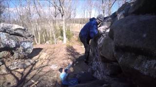 John And Mike Local Cragging