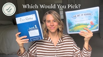 All About Reading vs The Art of Reading | Homeschool Language Arts Curriculum Comparison