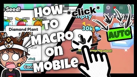 How To Auto-Macro On Your ANDROID Mobile DEVICE!(Any Game)💥😱