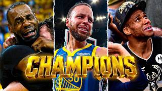 NBA 'WE ARE THE CHAMPIONS' 🏆 EMOTIONAL MOMENTS