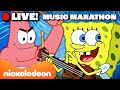 🔴 LIVE: SpongeBob, Patrick Star Show &amp; Kamp Koral Music Marathon! 🎶 24/7 Song Livestream | Nicktoons