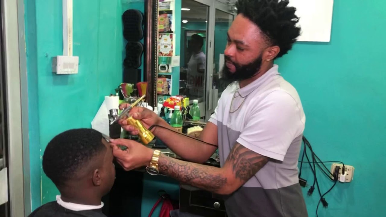 New levels barbers 💈🇯🇲🇯🇲🇯🇲 team work💯 YouTube