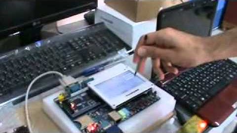 CNC machine controlled by friendlyarm Tiny6410 with C++ & Qt