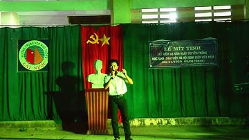 Hát cho dân tôi nghe_Đội văn nghệ Đoàn trường THPT Cái Nước