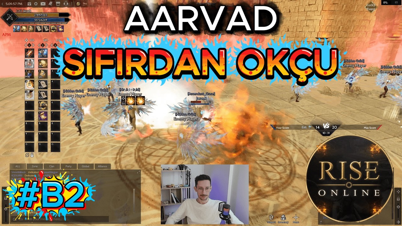 SIFIRDAN OKÇU - AARVAD BÖLÜM 2 | RİSE ONLİNE WORLD 2026