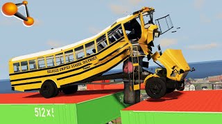 BeamNG.drive - Crazy Hammers Against Cars