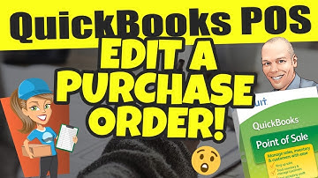 QuickBooks POS: Edit Purchase Order