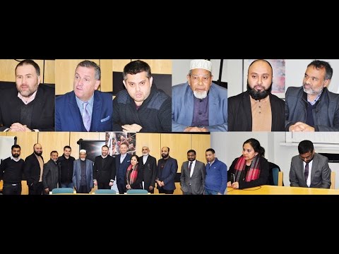 press conference on upcoming charity event for rohingya muslims