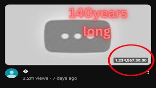 The Longest Video On Youtube With 140 Years Long Is Foundi Found The Link