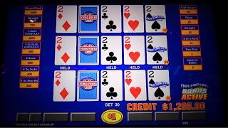 OMG My Heart Was Racing When I Got Dealt THIS Hand Playing Video Poker!