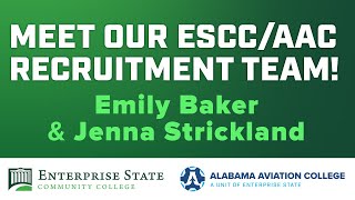 Meet our ESCC/AAC Recruitment Team | Enterprise State Community College