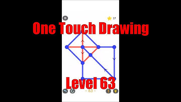 One Touch Drawing Level Stage Niveau Nivel Yровень 63. Solution