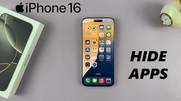 How To Hide Apps On iPhone 16 / 16 Pro