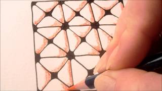 How to draw tanglepattern Nzeppel