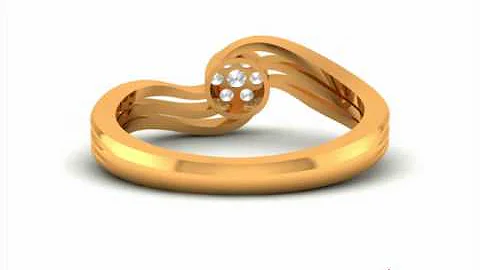 Tammy Flora Diamond Ring - Top - Virani