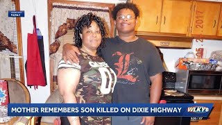 Louisville mother remembers son killed on Dixie Highway