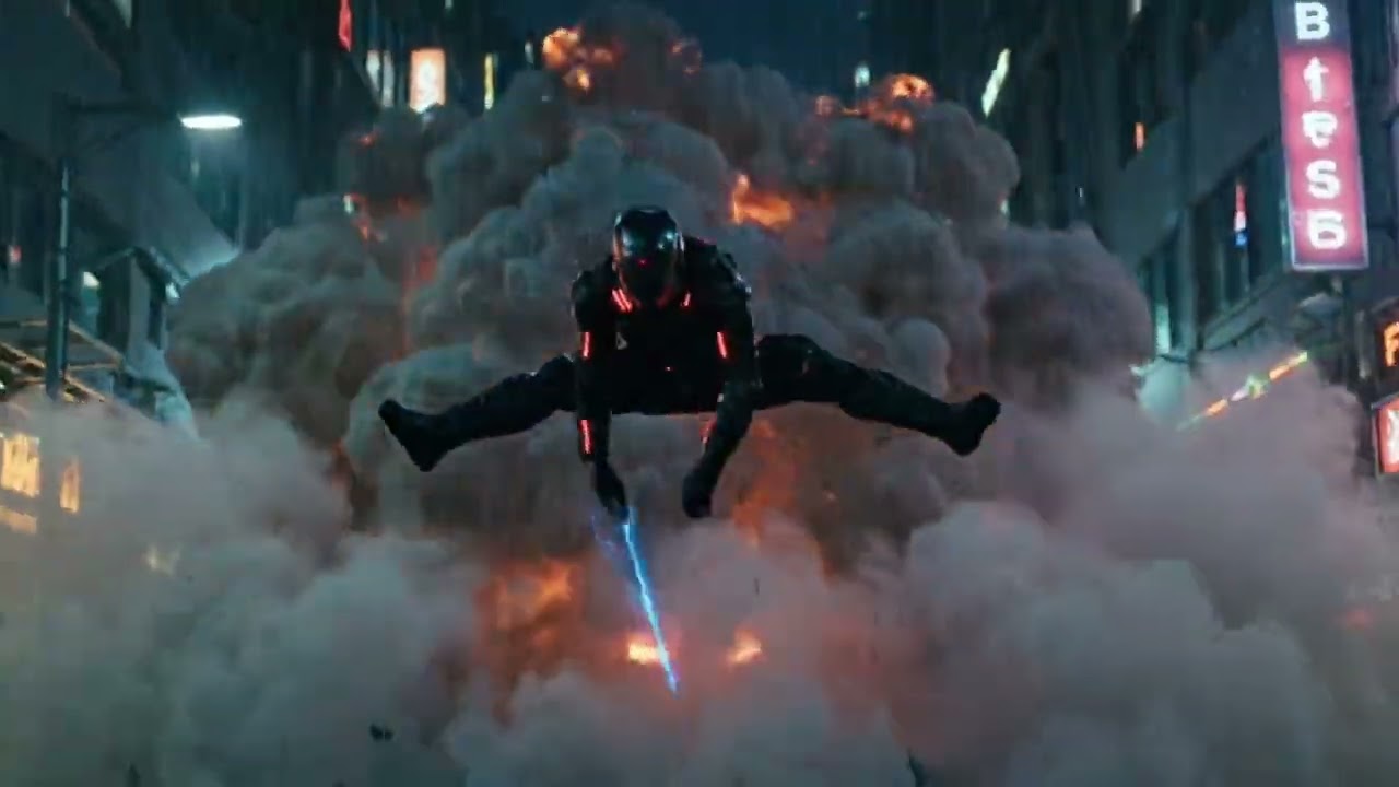 Neon Blade Overdrive | Epic AI Action Sequence"