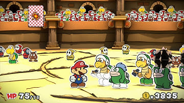 Paper Mario : Color Splash (BLIND) Part 12 - The Golden Coliseum