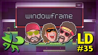 Window Frame: DEATH FOR MILES - Button Masher Bros.