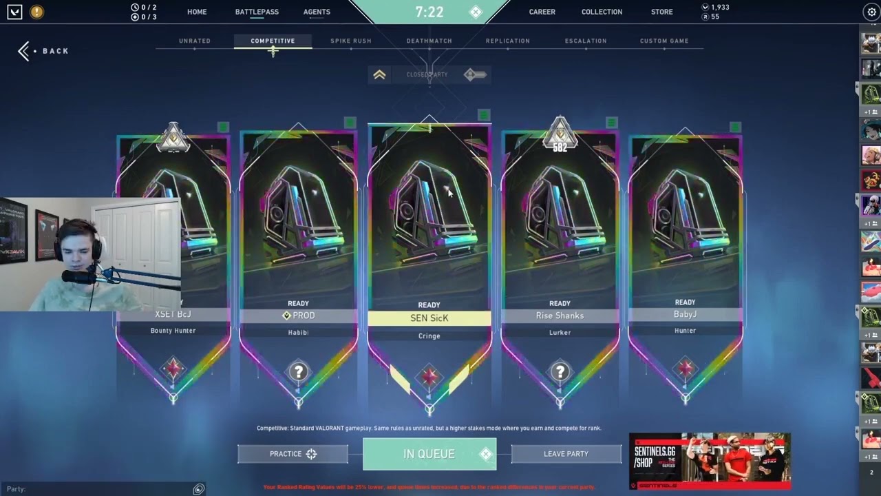 SEN SICK BROKE UP WITH HIS GF (VALORANT UPDATE) | Theseus