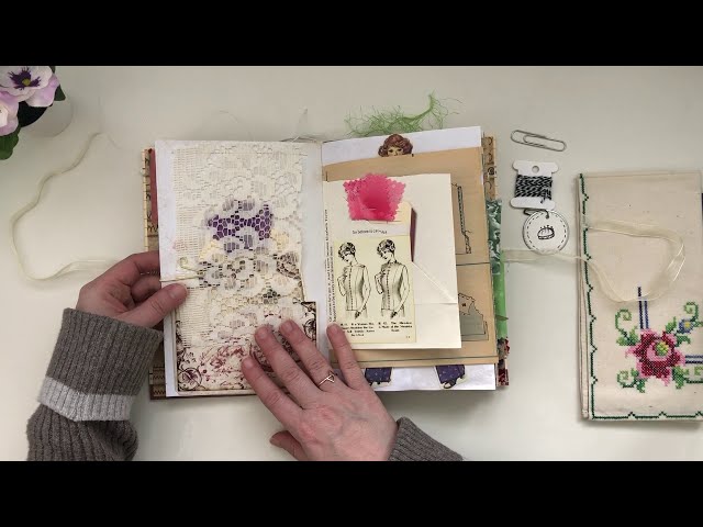 Sewing Theme Junk Journal - Design Project - Junk Journal Ideas