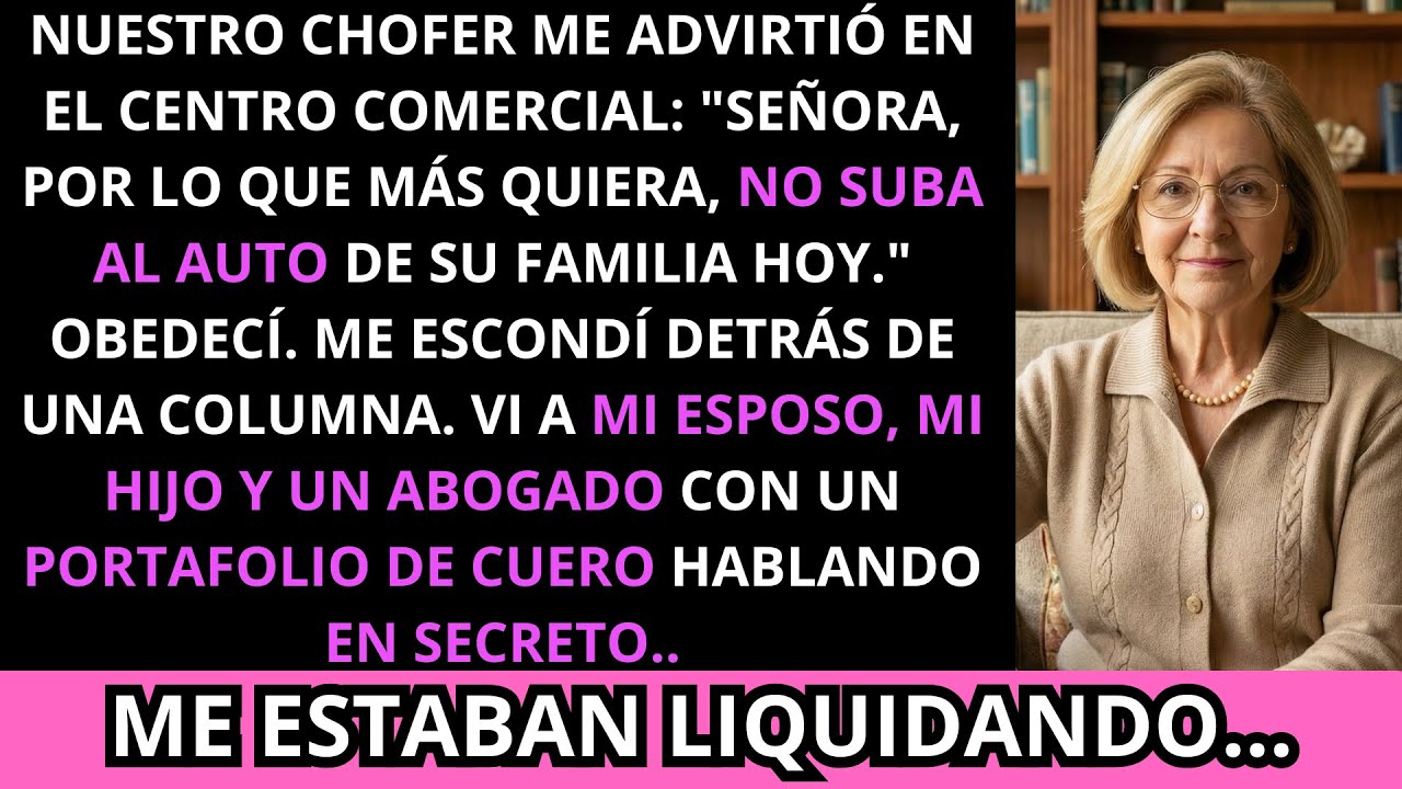 Nuestro chofer me advirtió que no subiera al auto. Lo que vi adentro destruyó 40 años de matrimonio.