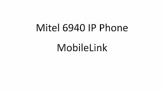6940 Phone: MobileLink: MiVoice Business screenshot 3