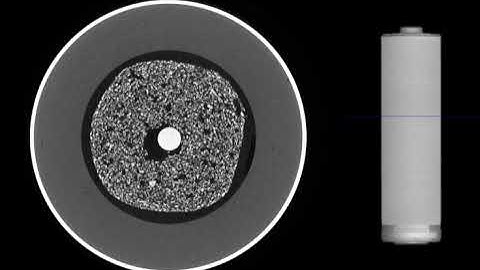 Industrial Helical CT Scan of AA Battery - Energizer (4K)
