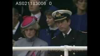 Princess Diana at Mountbatten memorial