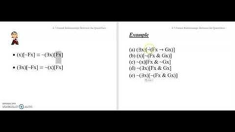 4.7b Quantificational Symbolization 7: Relationships between the Quantifiers
