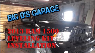 2013 Ram 1500 leveling kit installation