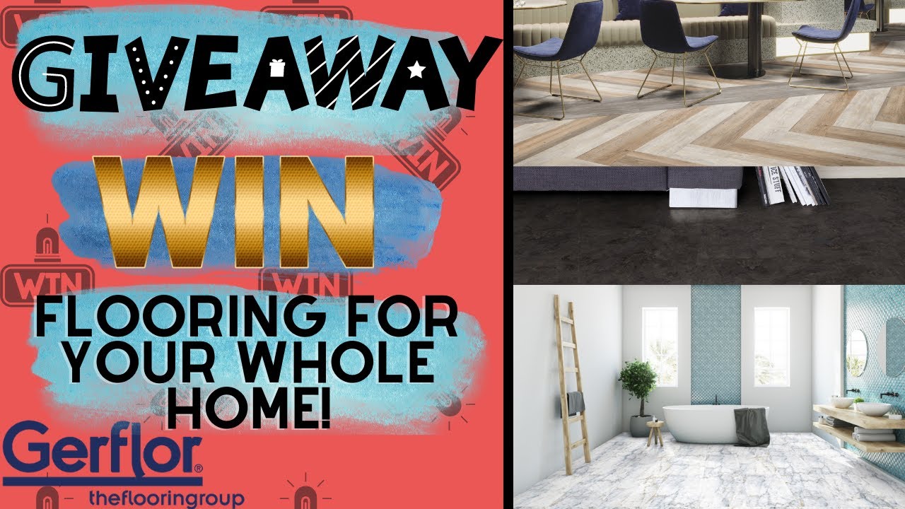 WIN FLOORING FOR YOUR HOME OR WORK SPACE! SUBSCRIBE & COMMENT TO ENTER