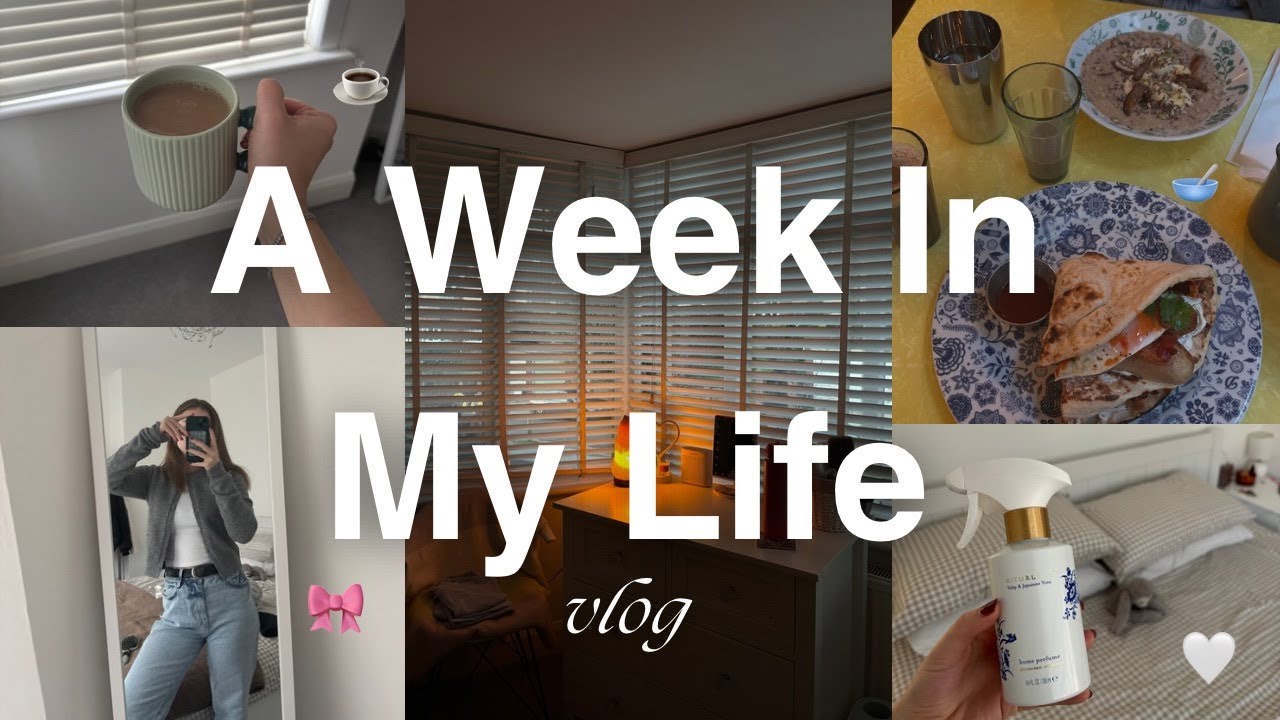 A WEEK IN MY LIFE vlog🧡workouts, cleaning, weekend away, brunch & more ...